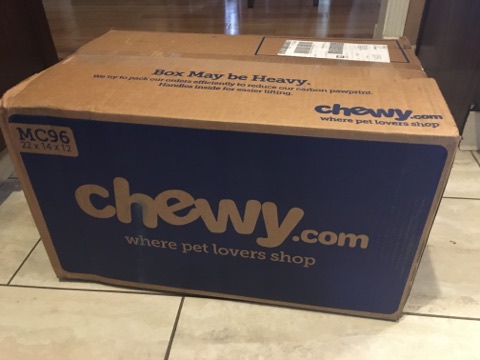 Chewy pet outlet box