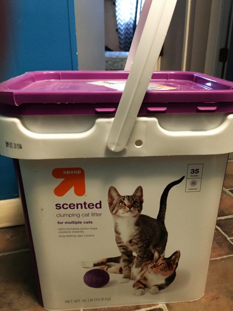 Cat litter outlet target